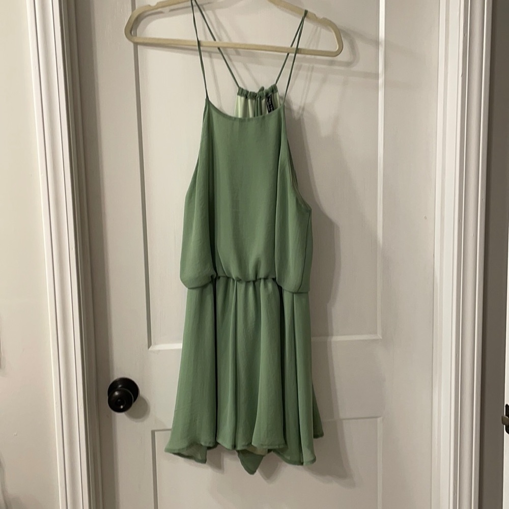 Green romper